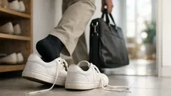 신발 끈 안 풀고 벗는 습관, 피로와 마음 상태를 보여주는 신호