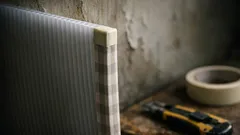 전·월세도 걱정 없는 붙이지 않는 벽지 DIY, 플라단 패널로 포인트 벽 만들기