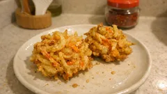 물:밀가루:전분 3:2:1—달걀 없이도 가볍게 바삭한 가키아게 튀김옷 레시피