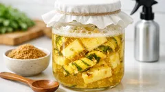 파인애플 껍질로 3~5일 만에 만드는 발효 효소 세정제, 주방 청소가 쉬워진다